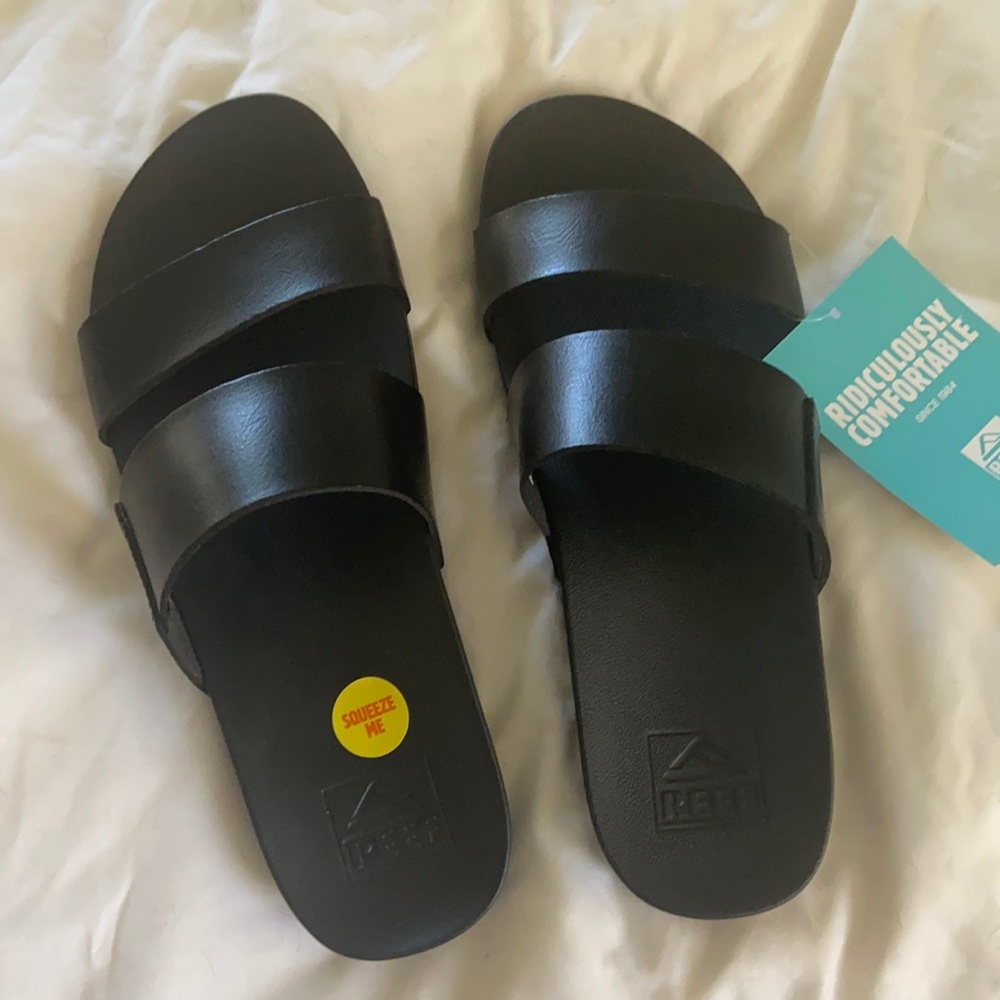 New Reef Womens Sandals Vista Black